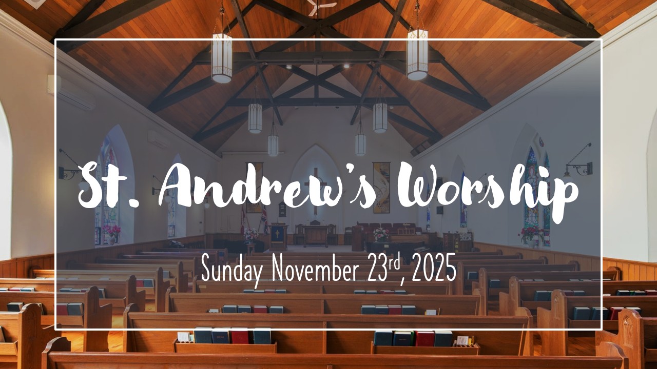 Livestreaming Title -Sunday Nov 23 2025