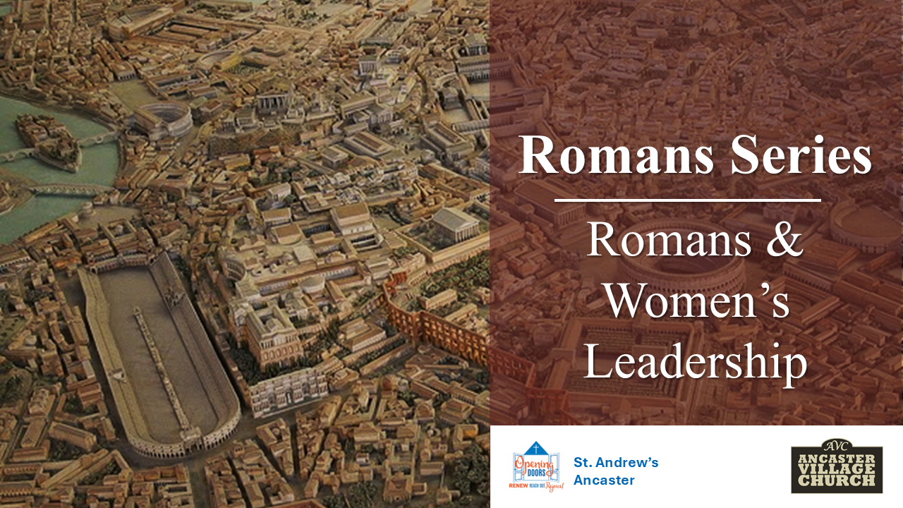 Romans Series – Title slide extra Feb 2 2025