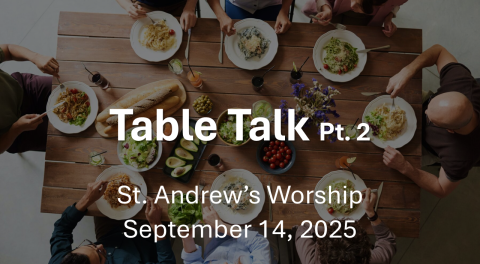 Sermon Title newsletter image Sept 14 2025