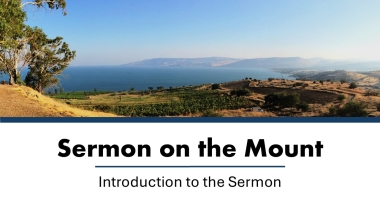 Sermon on the Mount – Part 1 – Jan 18 2026