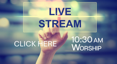 St. Andrew’s Livestream Worship image for newsletter Sept 28 2025